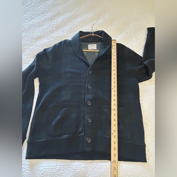 Men’s Old Navy Plaid Cardigan. Size Large. Old Money. Academia - Picture 7 of 8